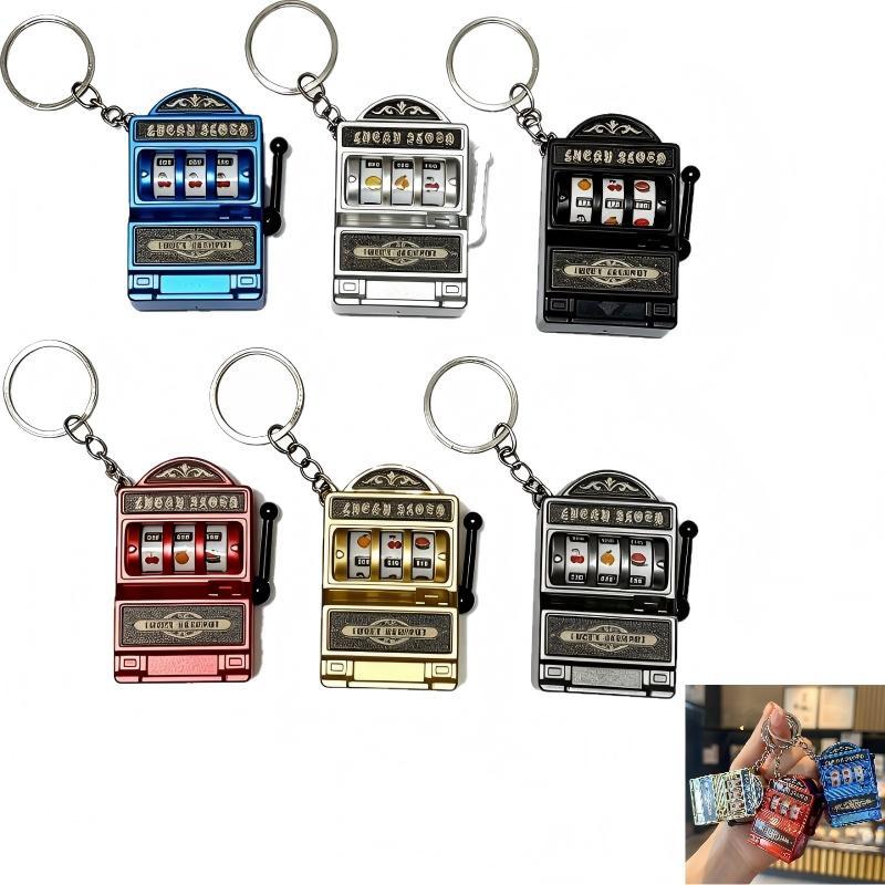 Arcade Game Jackpot - Mini Portachiavi a Forma di Slot
