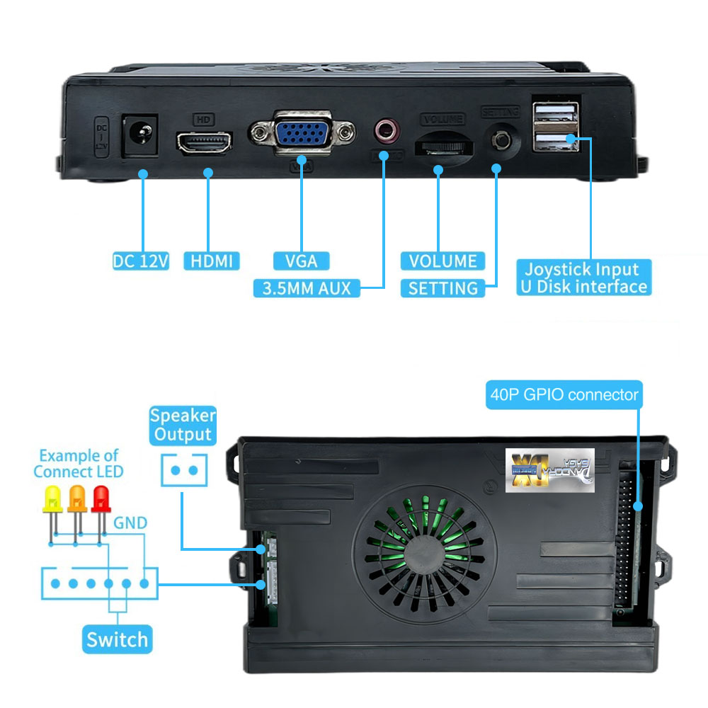 9800 in 1 Pandora Saga DX 2 Ar - Trackball Controller Arcade recensione e prezzo