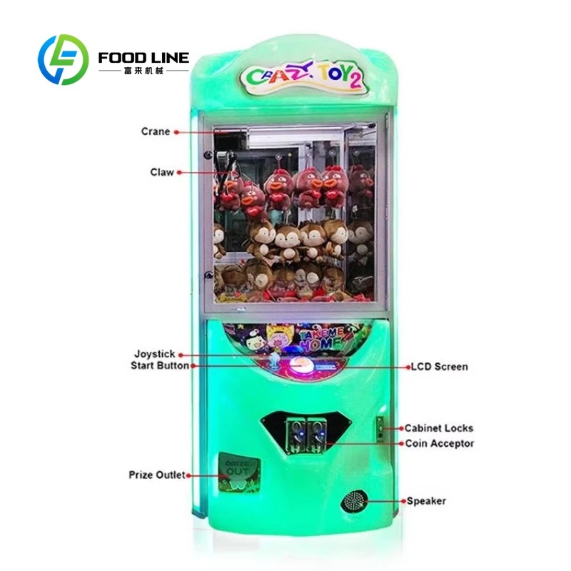 Macchina da gioco arcade a gru - Arcade Toy Vending Machine recensione e prezzo